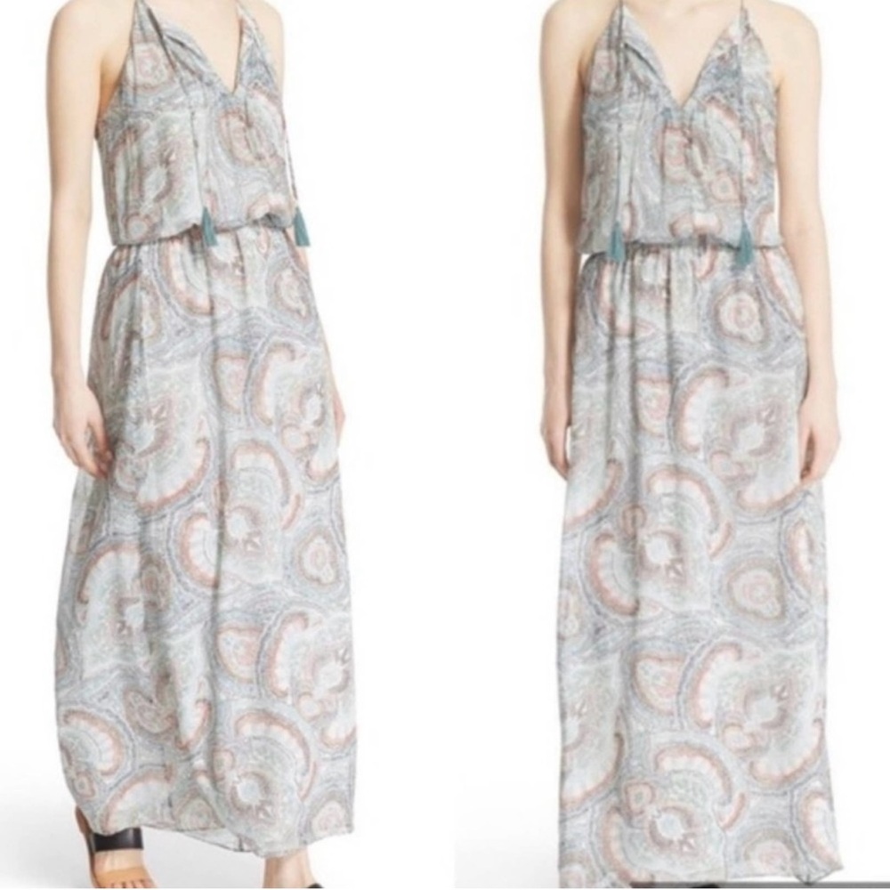 Jossa B Silk Paisley Maxi Dress